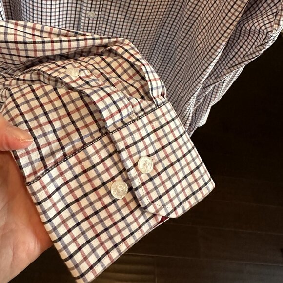 ENGLISH LAUNDRY Dress Shirt with Contrasting Cuffs - XL - Picture 5 of 9